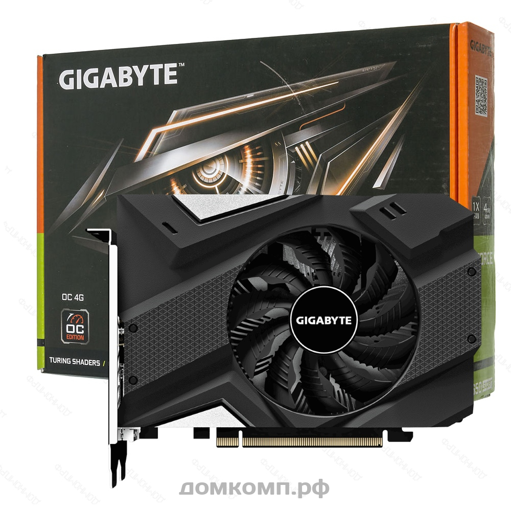 Игровая Видеокарта Gigabyte GeForce GTX 1650 SUPER OC [GV-N165SOC-4GD] в  Оренбурге недорого — купить в домкомп.рф